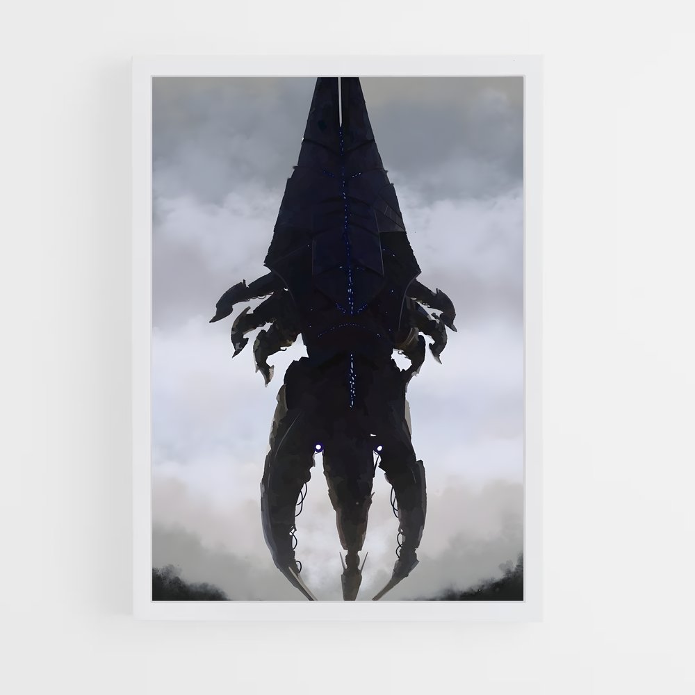 Poster Ascension Mécanique – affiche Mass effect (vue 3)